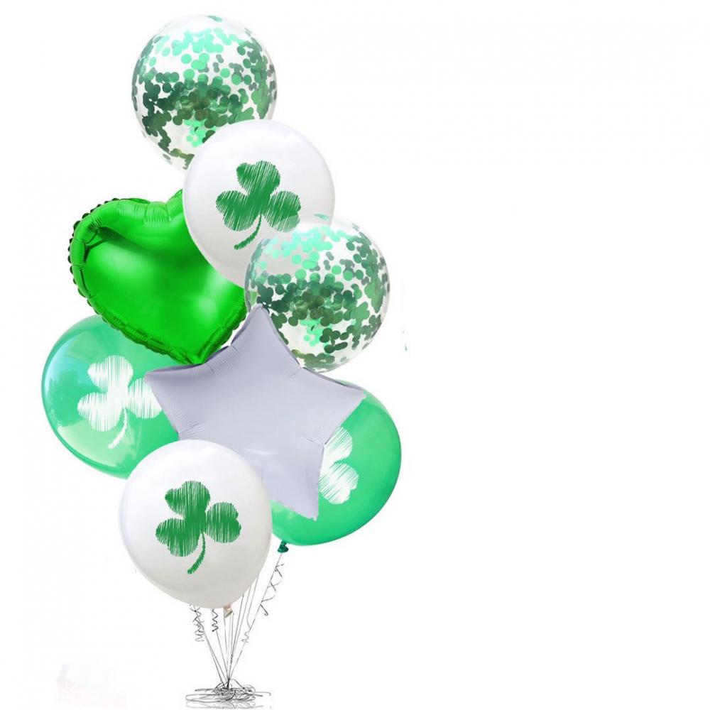 12 Inch Printed Balloon Clover Set (8PCS)