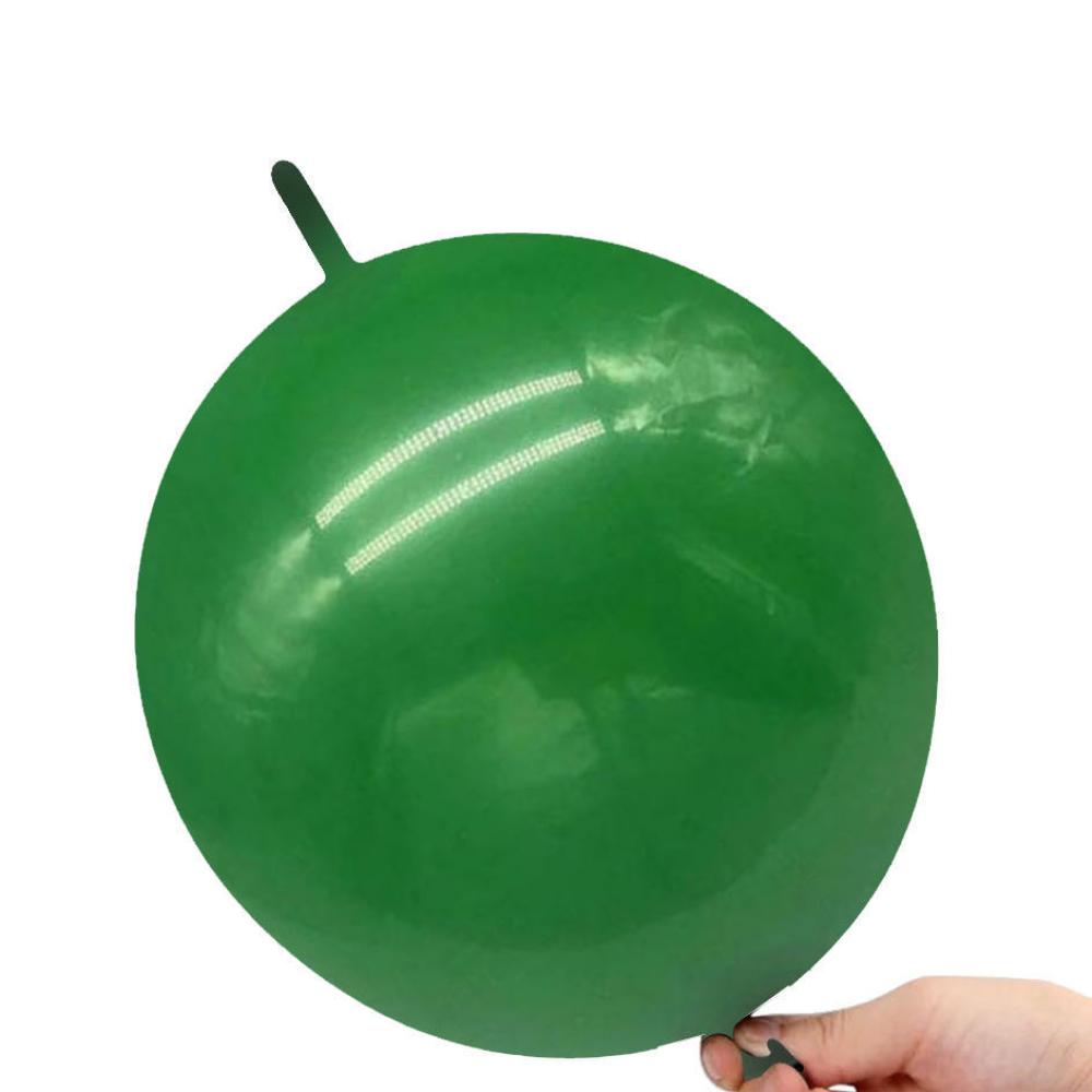 10 Inch Link Tail Latex Balloons Forrest Green (10PCS)