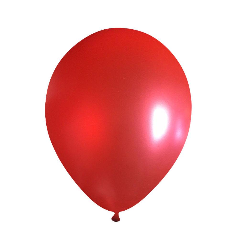 12 Inch Pearl Latex Balloon Red (10PCS)