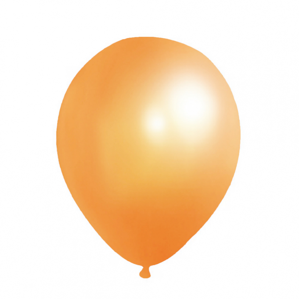 5 Inch Pearl Latex Balloon Orange (10PCS)