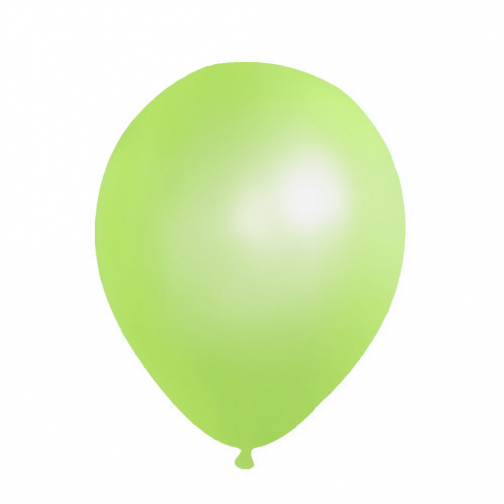 5 Inch Pearl Latex Balloon Jewel Lime (10PCS)