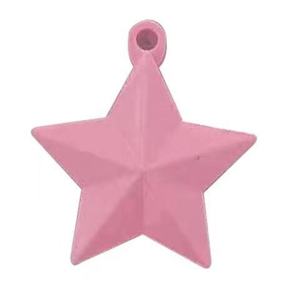 Balloon Weight  Star Pink