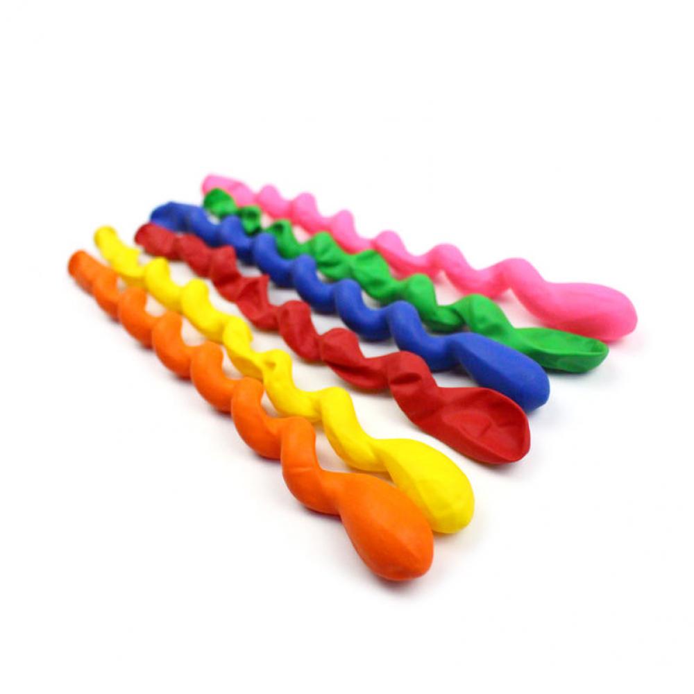 Sprial Balloons  Mixed Colour (50PCS)