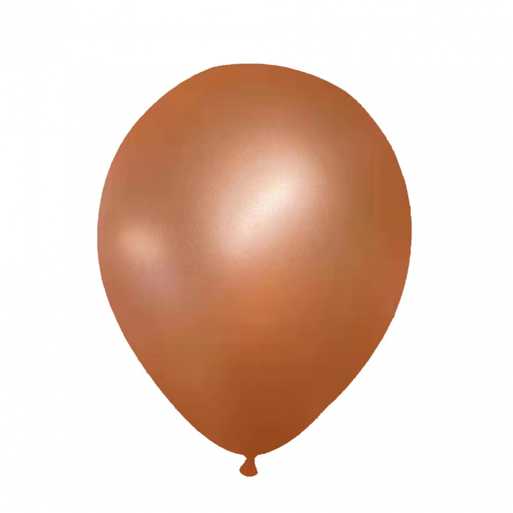 5 Inch Pearl Latex Balloon Rose Gold (10PCS)