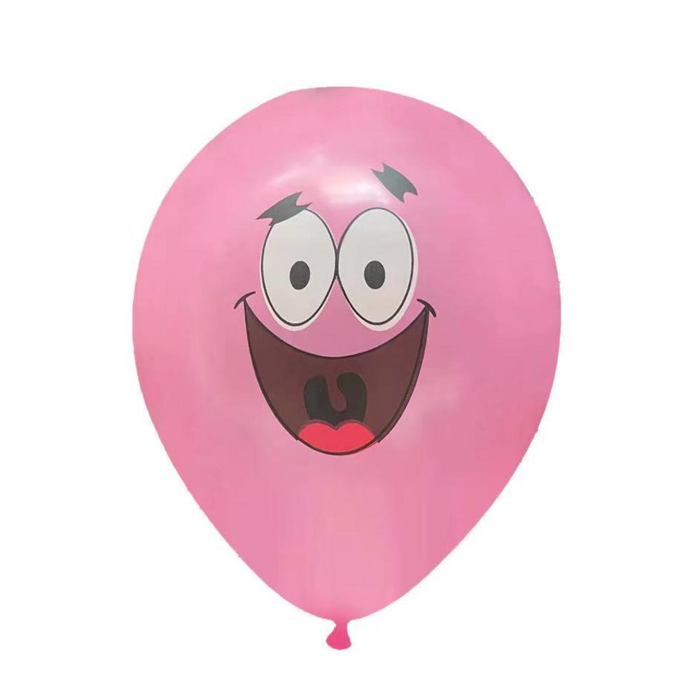 12 Inch Printed Balloon Spong Bob  Pink(1PCS)