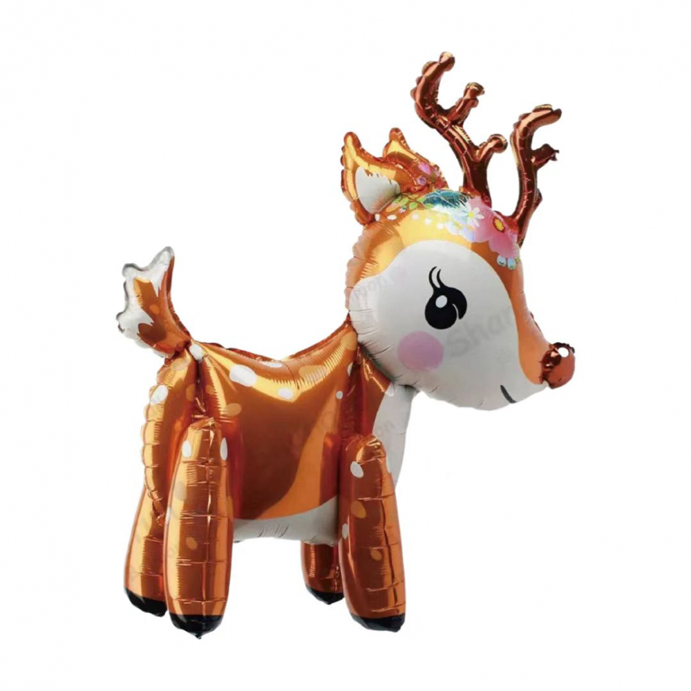 Foil Balloon Christmas Deer