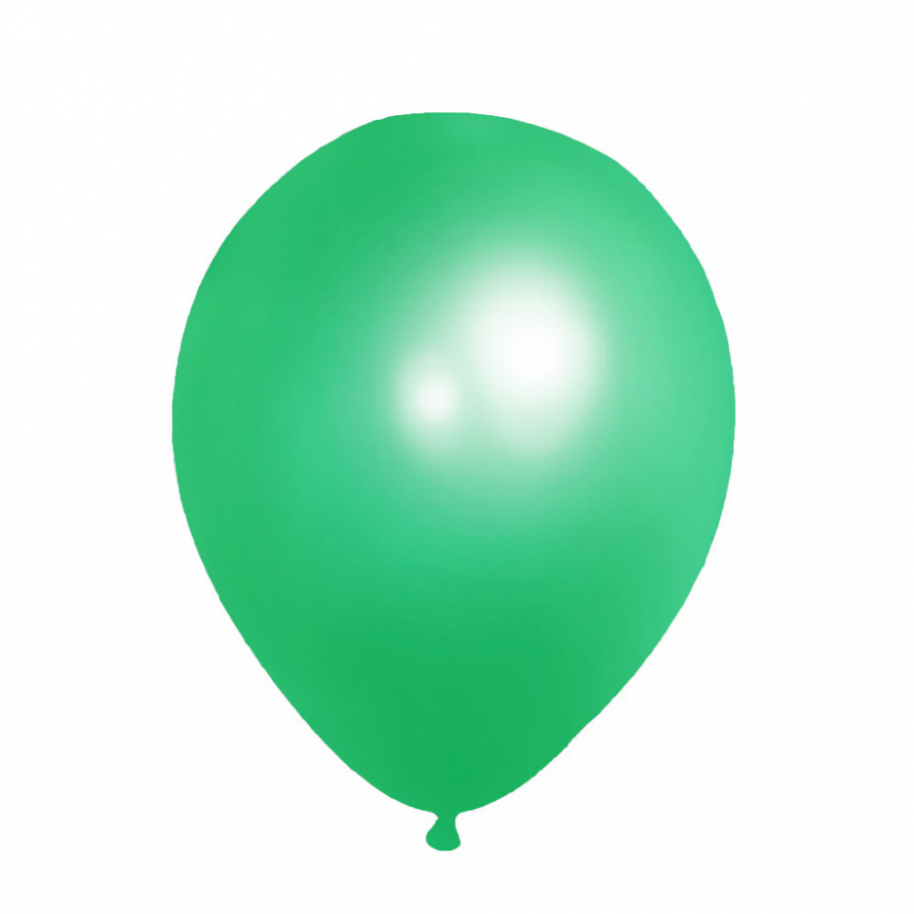 12 Inch Pearl Latex Balloon Green (10PCS)