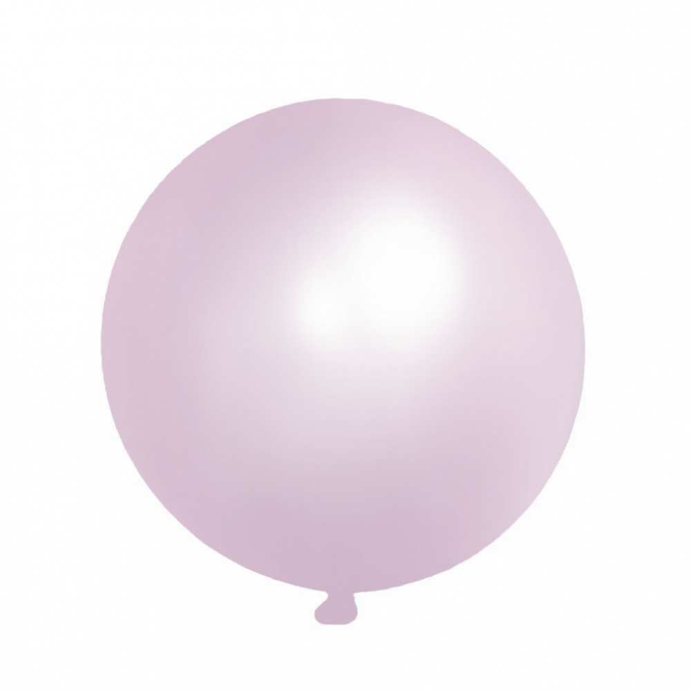 18 Inch Giant  Pearl Latex Balloon Baby Pink