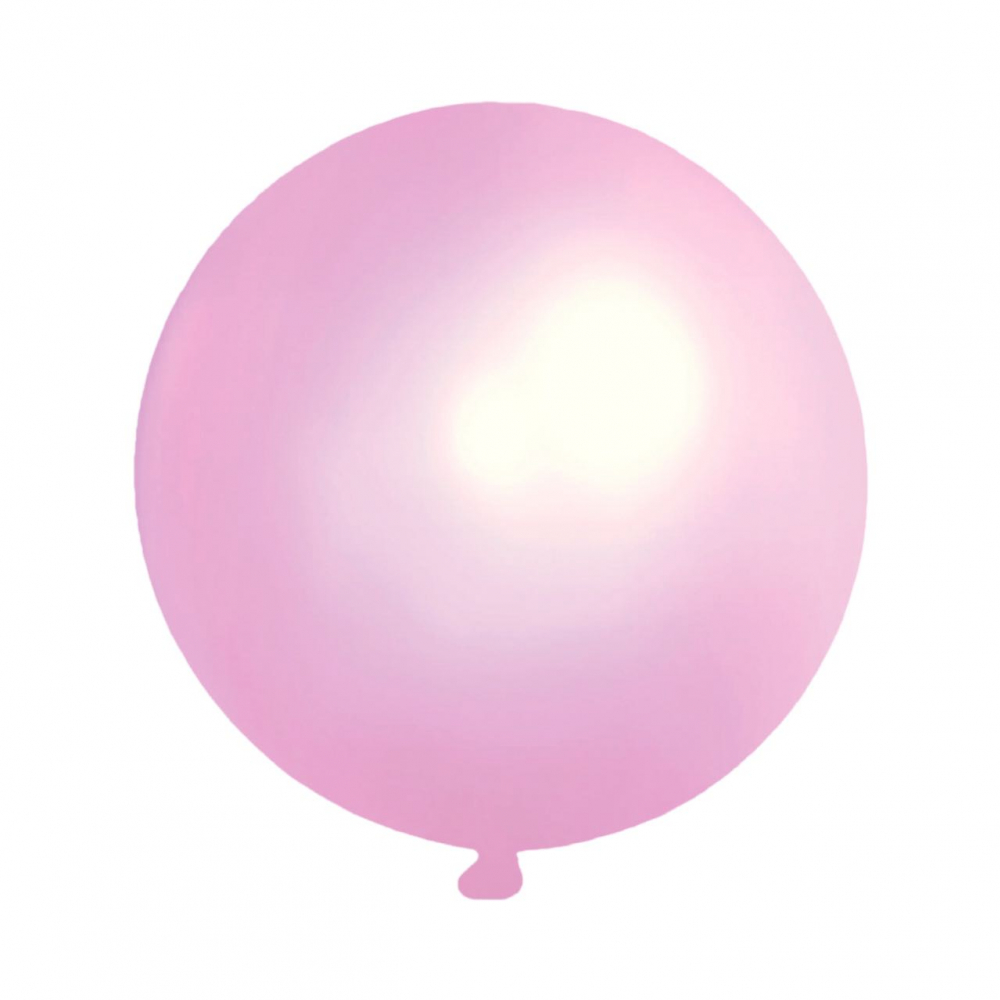 18 Inch Giant  Pearl Latex Balloon Pink