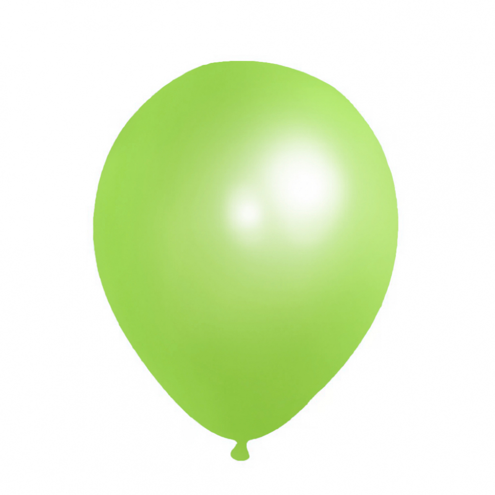 12 Inch Pearl Latex Balloon Apple Green (100PCS)