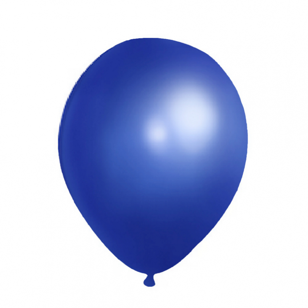 12 Inch Pearl Latex Balloon Midnight Blue  (10PCS)