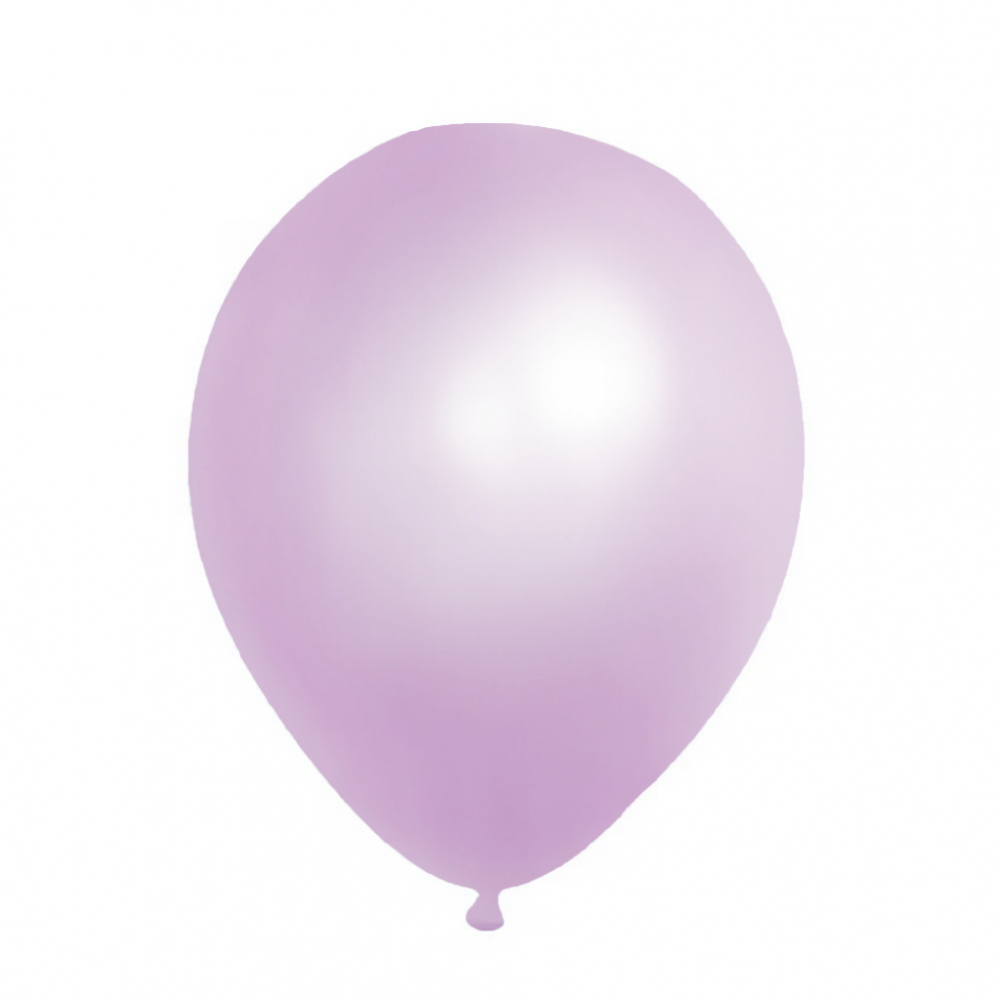 12 Inch Pearl Latex Balloon Lavender  (100PCS)