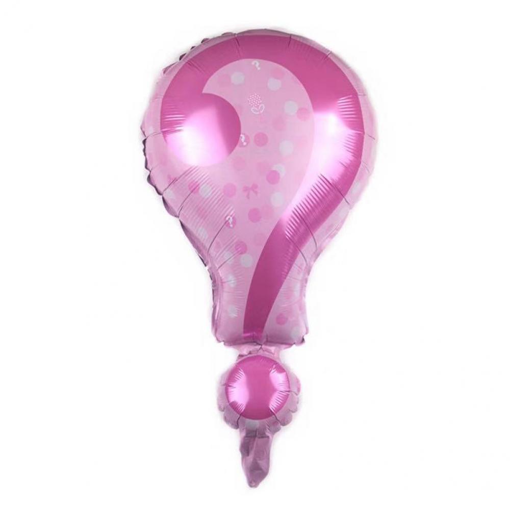 Foil Balloon Question Mark Pink