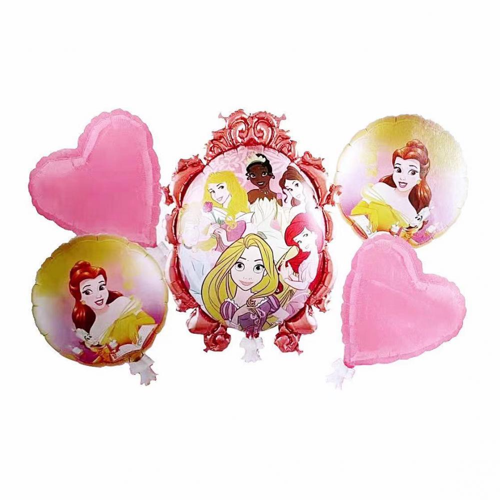 Foil Balloon Set Tangled (5PCS)