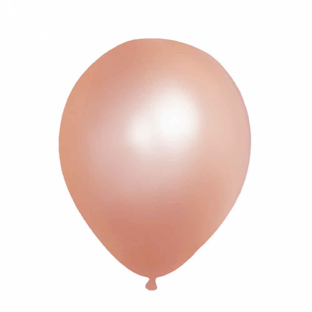 12 Inch Pearl Latex Balloon Rose Gold (10PCS)