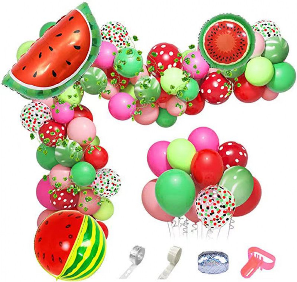 DIY Balloon Garland Kit Watermelon (110PCS)