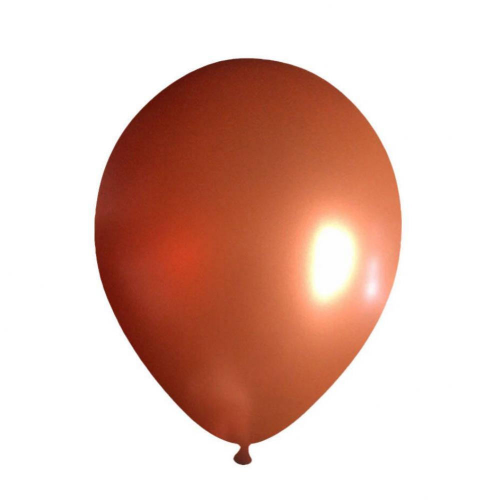 12 Inch Pearl Latex Balloon Coffee (100PCS)