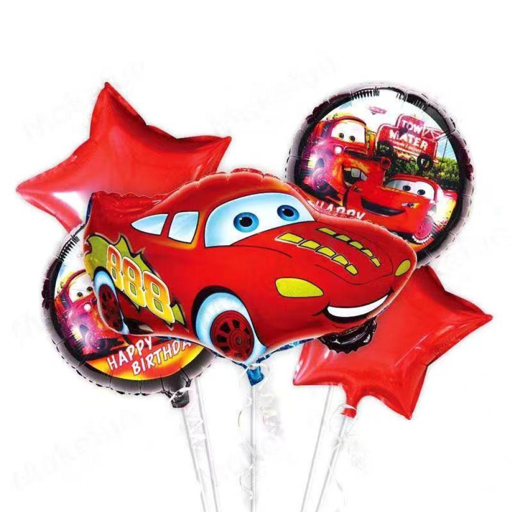 Foil Balloon Set Mcqueens (5PCS)