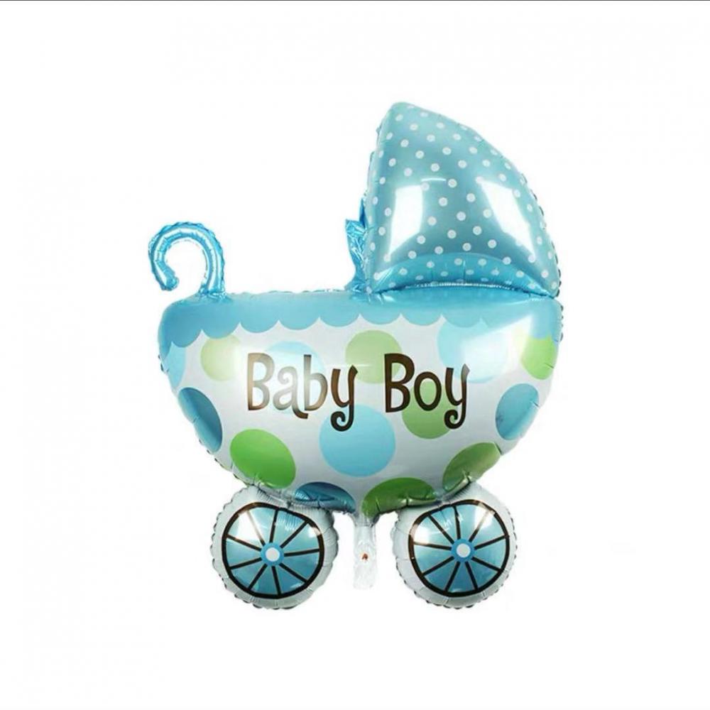 Foil Balloon Pushchair Boy