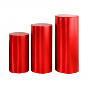 Elastic Plinth Cover Bright Red (3PCS)