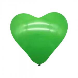 10 Inch Heart Shape Latex Balloon Green (10PCS)