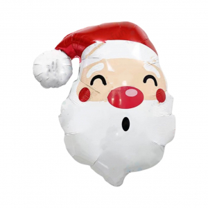 Foil Balloon Christmas Santa