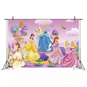 Clearance! Photography Backdrop Photo Background Princess 2m*1.5m