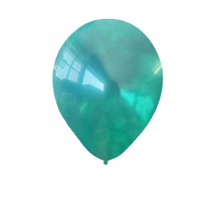 12 Inch Jewel Crystal Balloon Green  (10 pcs)