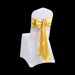 Chair Sash Gold  (Require Tie)