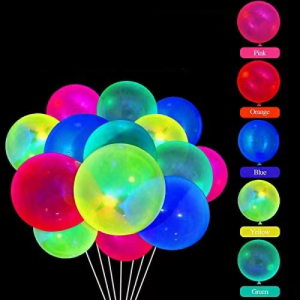 10 Inch Neon Balloon Blue (100PCS)