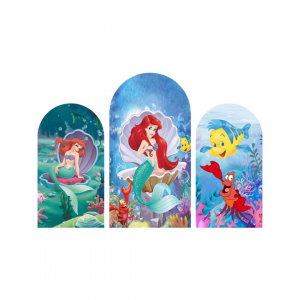 Backdrop Frame Cover Set Super Mermaid (3pcs)