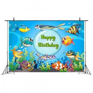 Clearance! Photography Backdrop Photo Background Underwater World 2m*1.5m (10119626)