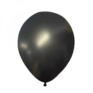 12 Inch Pearl Latex Balloon Pearl Black  (10PCS)