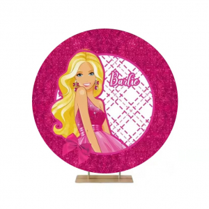 Elastic Mesh Backdrop Cover Barbie (2 meter)