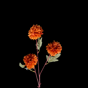 Artificial Chrysanthemum Orange