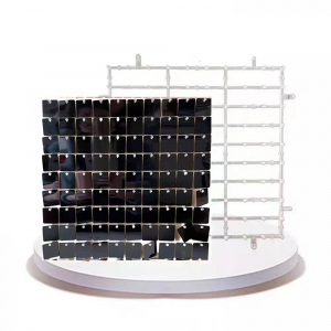 Shimmer Wall Transparent Backboard Black (Snap Button)