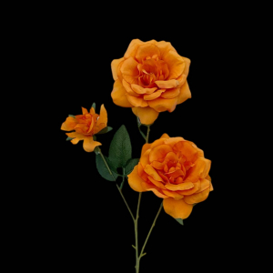 Artificial Rose Orange