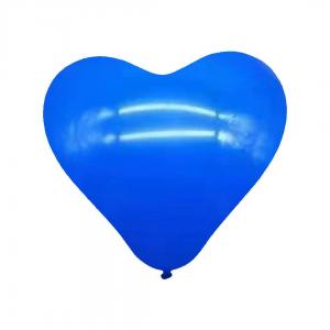 10 Inch Heart Shape Latex BalloonRoyal Blue  (10PCS)