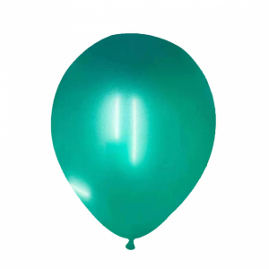 5 Inch Pearl Latex Balloon Green  (100PCS)