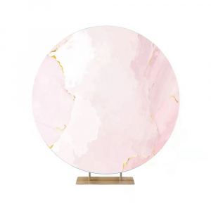 Elastic Mesh Backdrop Cover Marble Pink (2 meter)