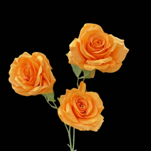 Artificial Rose Orange