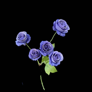 Artificial Small Rose Purple