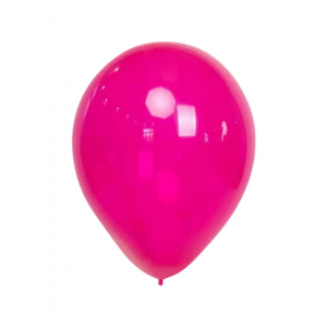 12 Inch Jewel Crystal Balloon Hot Pink (10 pcs)