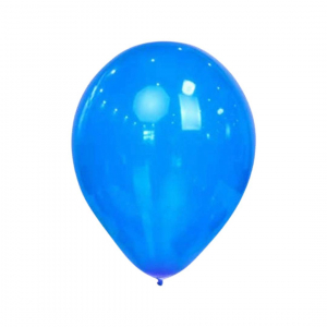 12 Inch Jewel Crystal Balloon Blue (100 pcs)