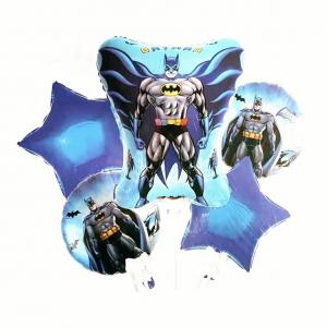 Foil Balloon Set Batman (5PCS)