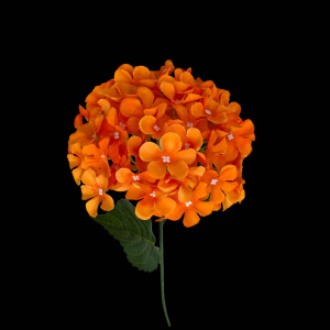 Artificial Hydrangea Orange