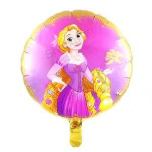 Round Foil Balloon Rapunzel