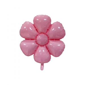 Foil Balloon Small Flower Pink