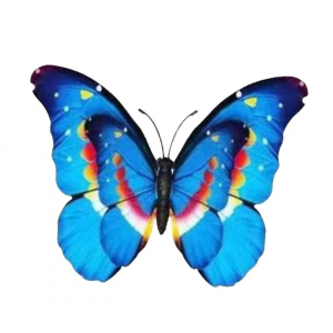 Giant 3D Butterflies 40cm (1 piece)