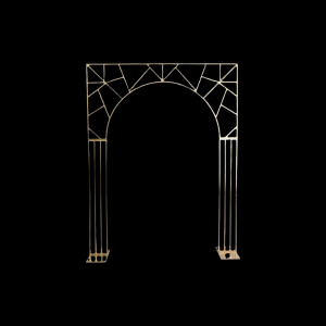 Square Arch Frame Shinne Gold (2M*1.6M)